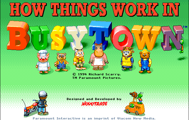 Cover image for How Things Work in Busytown