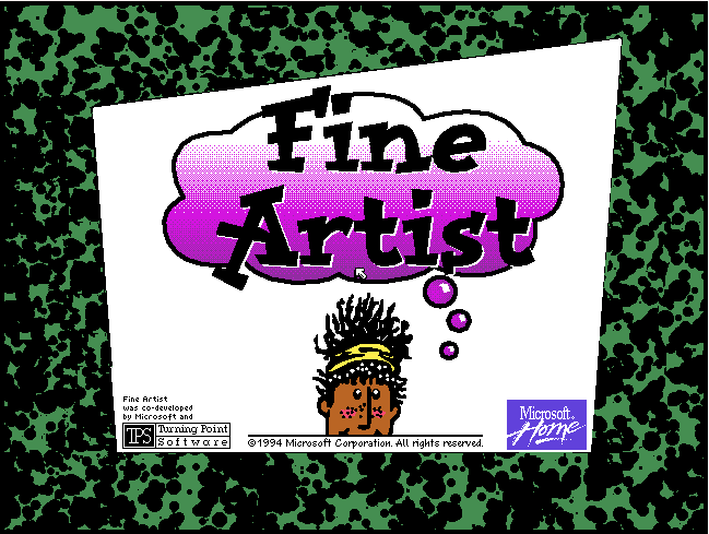 Cover image for Fine Artist by Microsoft Kids