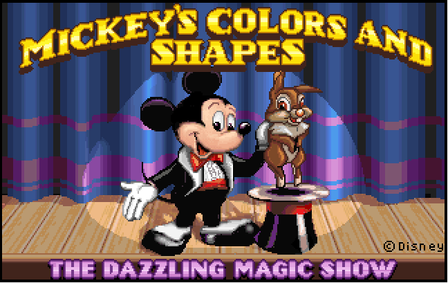 Cover image for Mickey's Colors and Shapes