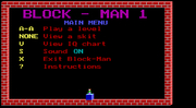 Cover image for Block-Man 1