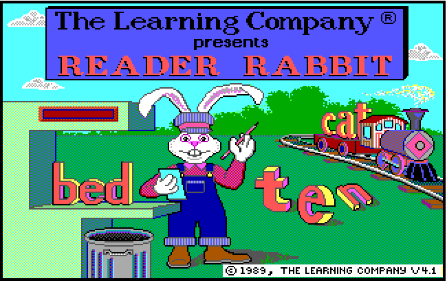 Cover image for Reader Rabbit