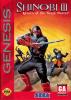 Shinobi III: Return of the Ninja Master - Cover Art Sega Genesis