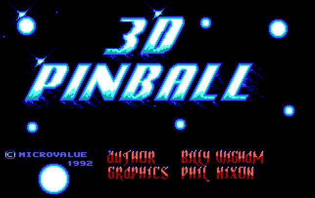 Cover image for 3D Pinball