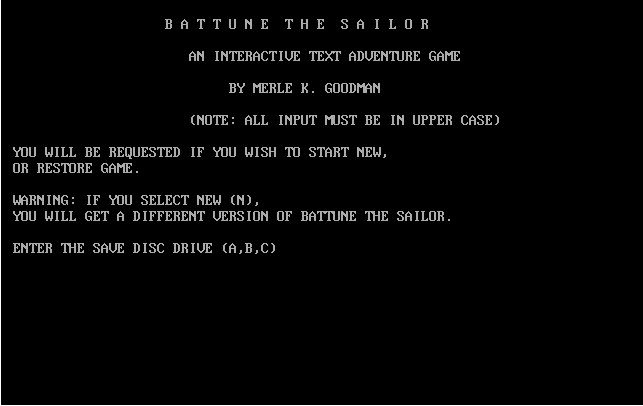 Cover image for Battune the Sailor