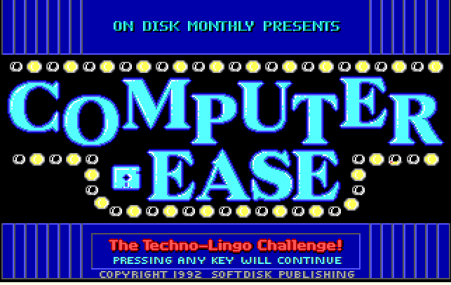 Cover image for Computer-Ease