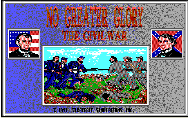 Cover image for No Greater Glory - The American Civil War