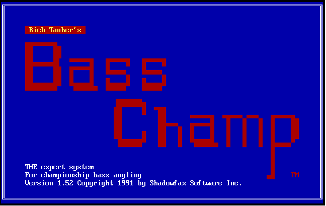 Cover image for Rich Tauber's Bass Champ