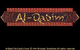 Cover image for Al-Qadim: The Genies Curse