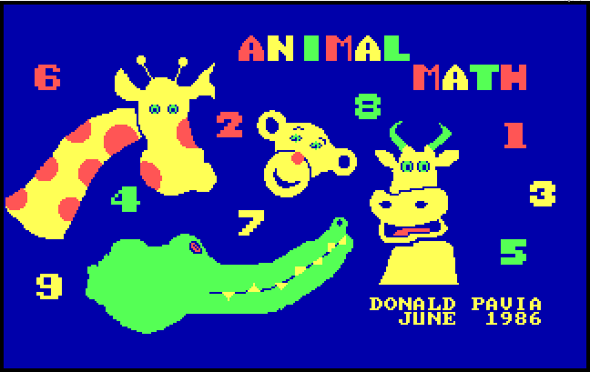 Cover image for Animal Math