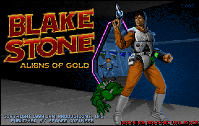 Cover image for Blake Stone: Aliens of Gold - Shareware