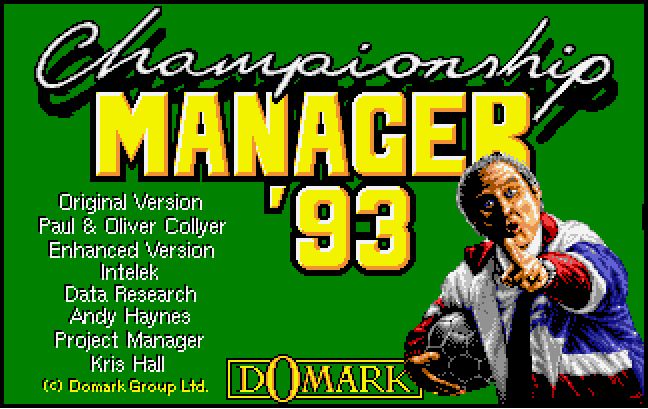 Cover image for Championship Manager 93-94