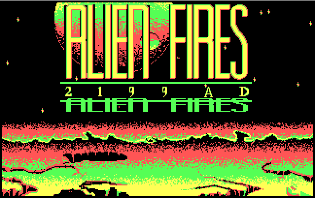 Cover image for Alien Fires 2199 AD