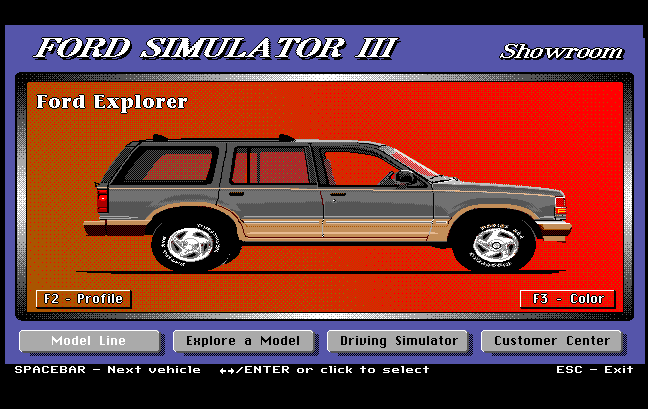 Cover image for Ford Simulator III