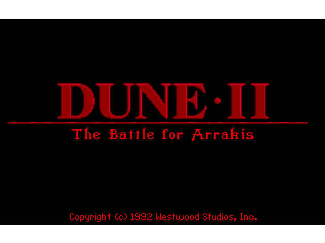 Cover image for Dune II: The Battle for Arrakis