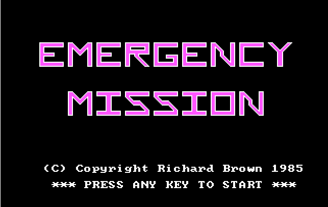 Cover image for Emergency Mission