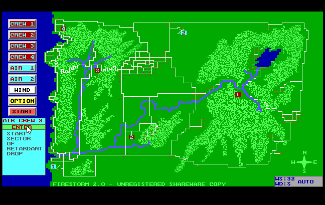 Cover image for Firestorm: The Forest Fire Simulation Program