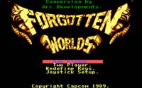 Cover image for Forgotten Worlds