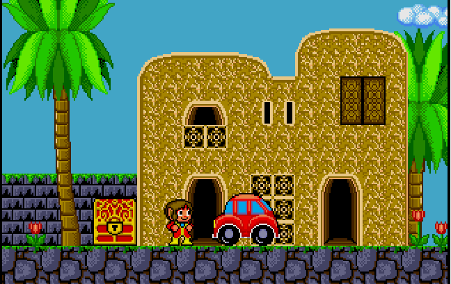 Cover image for Alex Kidd in the Enchanted Castle