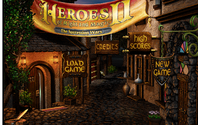 Cover image for Heroes of Might and Magic II: The Succession Wars (Read notes)