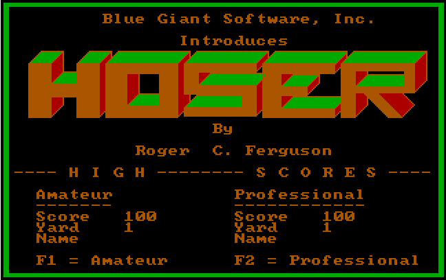 Cover image for Hoser