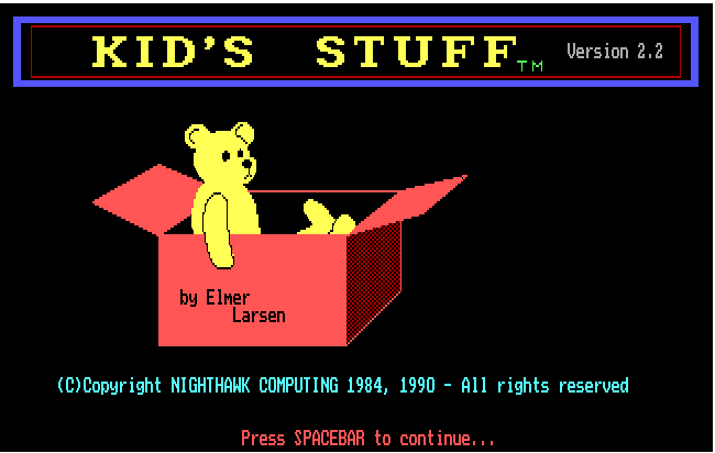 Cover image for Kid's Stuff