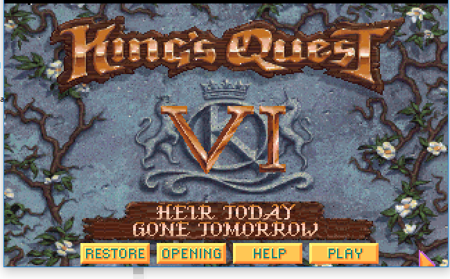 Cover image for King's Quest VI: Heir Today, Gone Tomorrow (6)