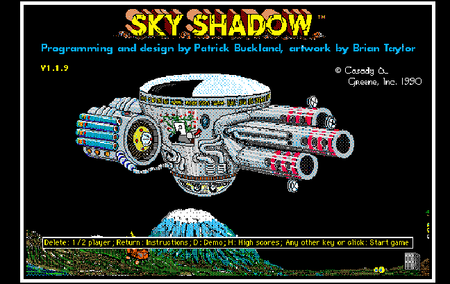 Cover image for Sky Shadow (color)