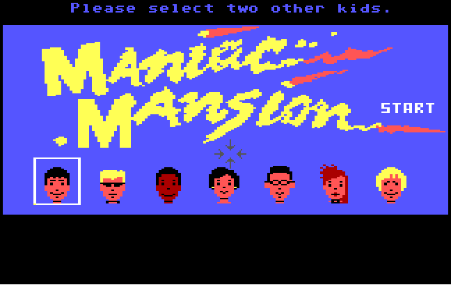 Cover image for Maniac Mansion