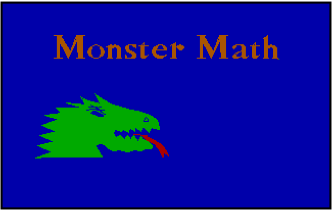 Cover image for Monster Math