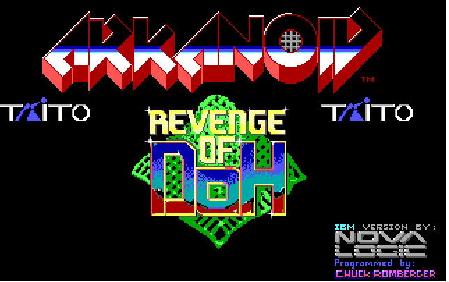 Cover image for Arkanoid II - Revenge of Doh