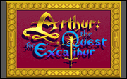 Cover image for Arthur - The Quest for Excalibur