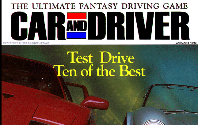 Cover image for Car and Driver