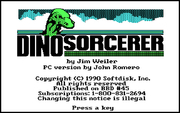 Cover image for Dino-Sorcerer