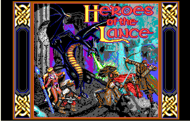 Cover image for Heroes of the Lance