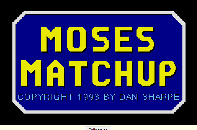 Cover image for Moses Matchup