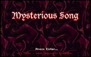 Cover image for Mysterious Song