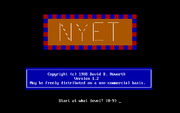 Cover image for Nyet