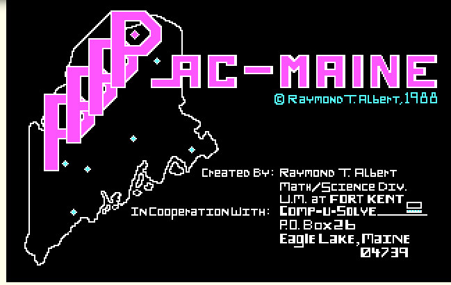 Cover image for Pac-Maine