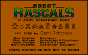 Cover image for Robot Rascals