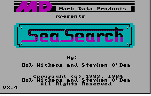 Cover image for Sea Search