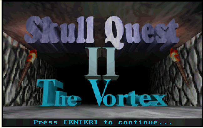 Cover image for Skull Quest II - The Vortex