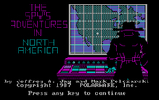 Cover image for The Spys Adventures in North America