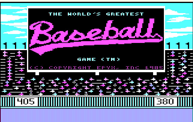 Cover image for The Worlds Greatest Baseball Game