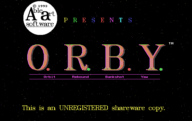 Cover image for O.R.B.Y. (Orbit Rebound Bankshot Yaw)