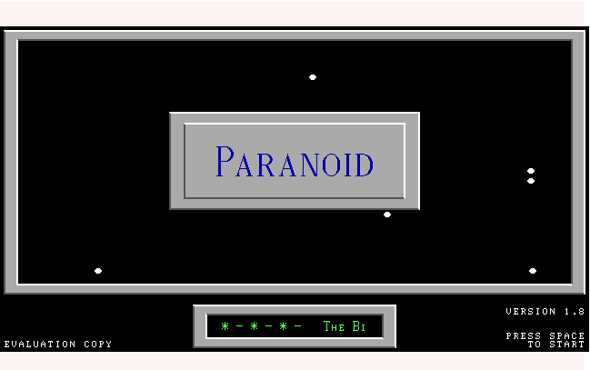 Cover image for Paranoid