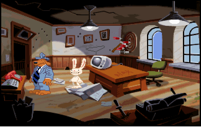 Cover image for Sam and Max Hit the Road