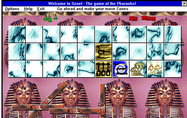 Cover image for Senet - The Game of Pharaohs