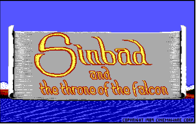 Cover image for Sinbad and the Throne of the Falcon