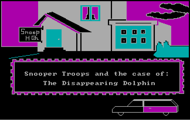 Cover image for Snooper Troops: Case #2 - The Case of the Disappearing Dolphin