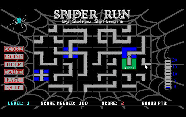 Cover image for Spider Run